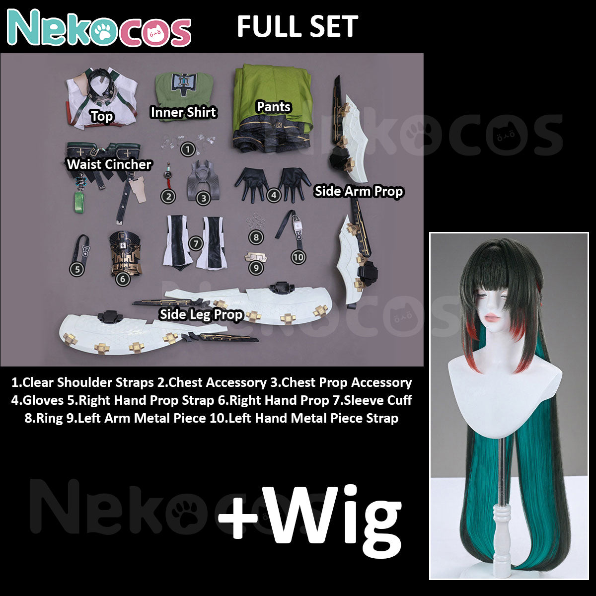 Zhuang Fangyi Cosplay Costume Premium Edition