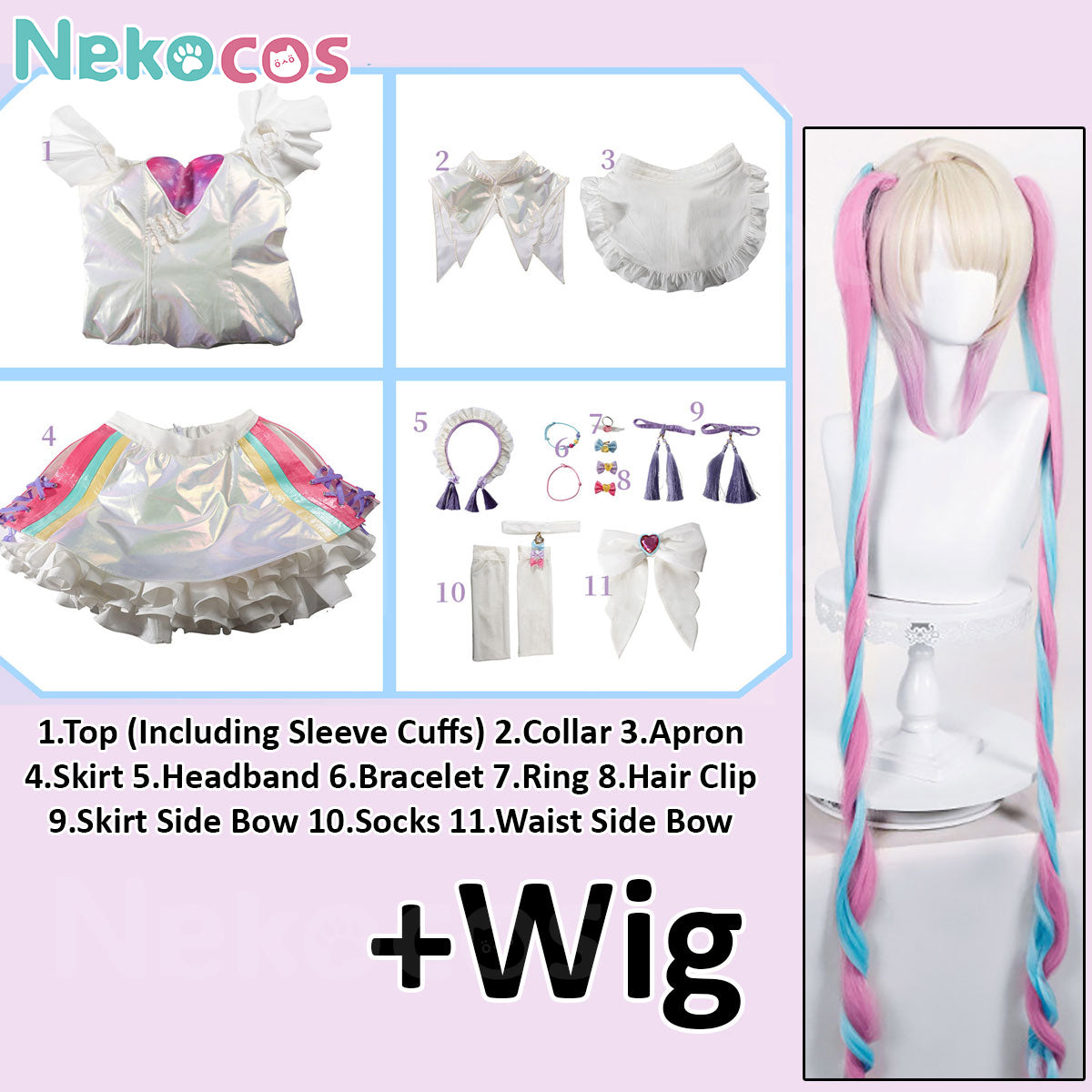 KAngel Cosplay Costume Custom Tailor - Quality GuaranteedCostume,Game,Needy Streamer Overload