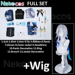Genshin Impact Neuvillette Cosplay Costume - Premium EditionCostume,Game,Genshin Impact