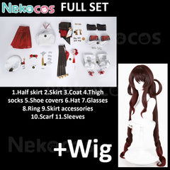 Genshin Impact Hu Tao Cosplay Costume - Premium EditionCostume,Game,Genshin Impact