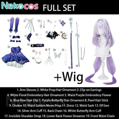 Honkai Star Rail Gossamer Flutter Cosplay Costume - PremiumCostume,Game,Honkai: Star Rail