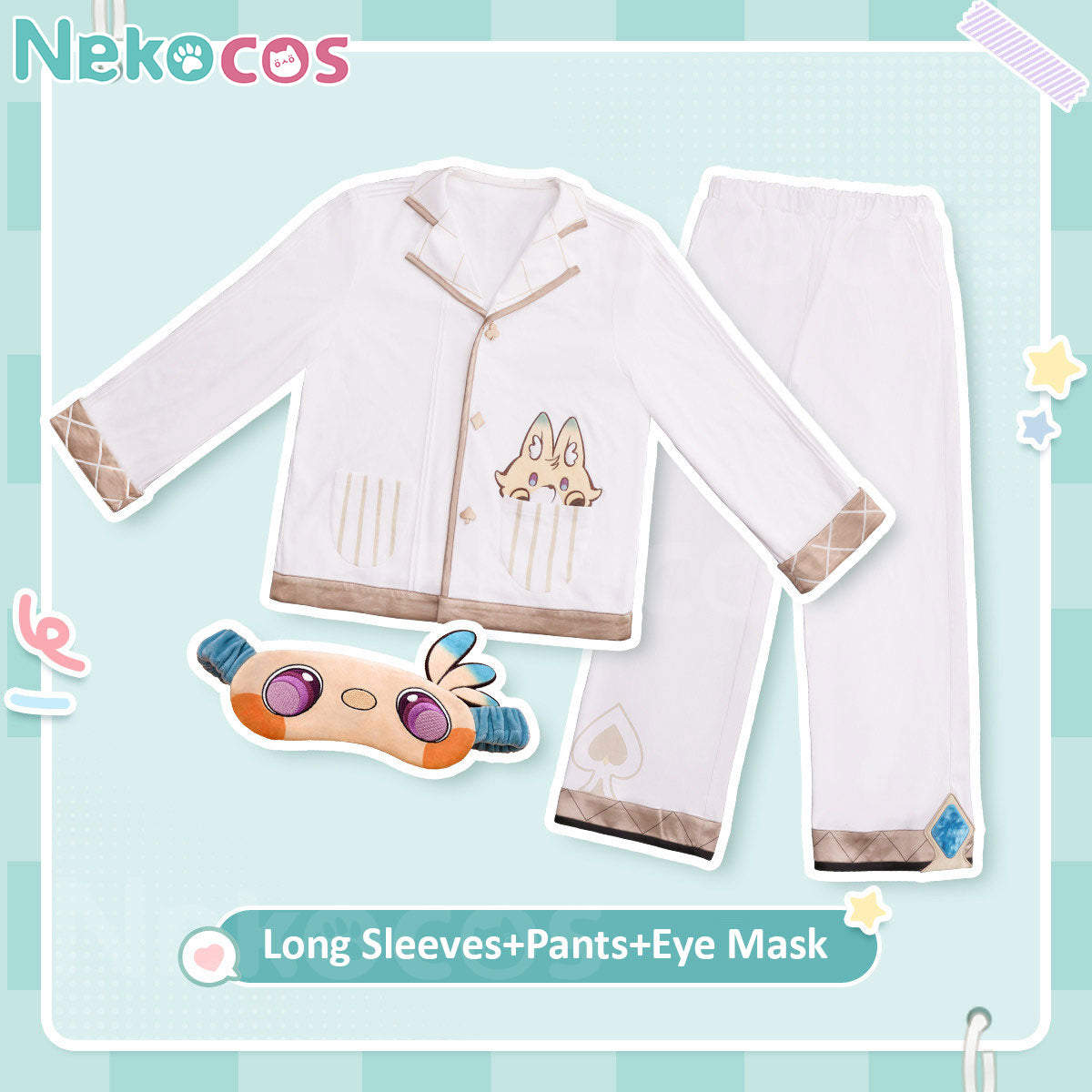 Honkai Star Rail Aventurine Cosplay Pajamas - In StockCostume,Game,Honkai: Star Rail