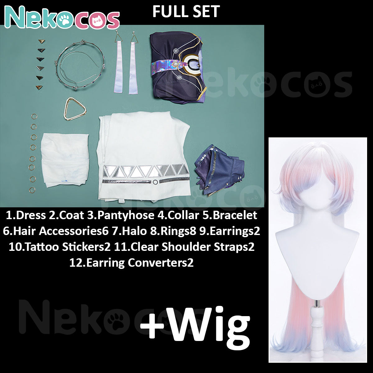Wuthering Waves Chisa Cosplay Costume - Premium EditionCostume,Game,Wuthering Waves
