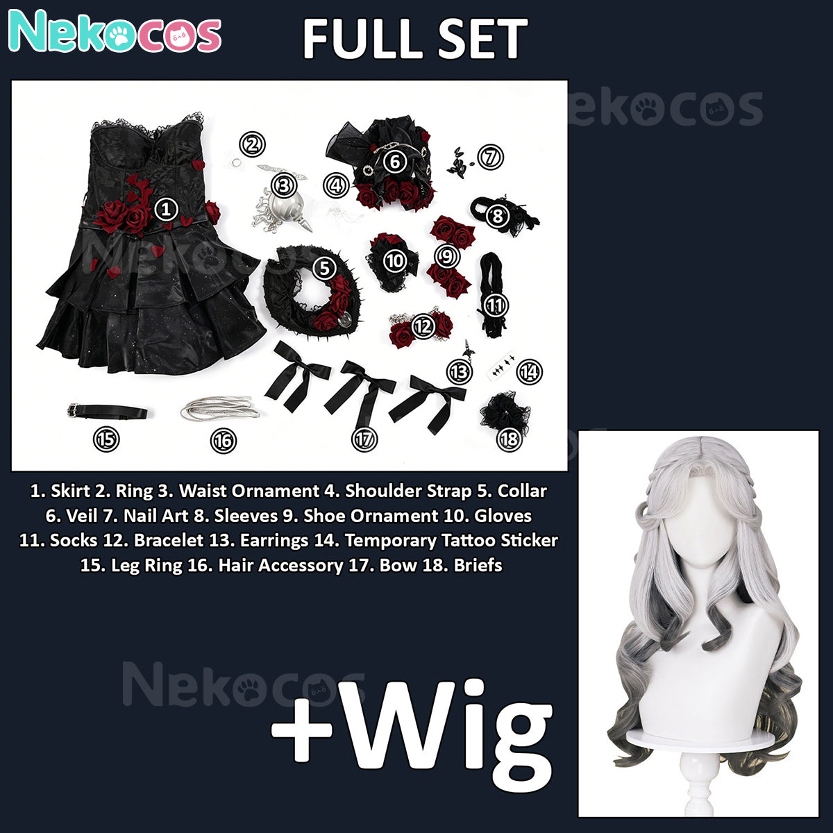 Identity V Candy Night Dancer Cosplay Costume