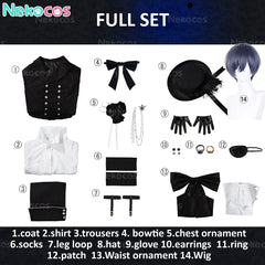 Ciel Phantomhive Cosplay Costume - Custom Tailored by NekocosAnime,Black Butler,Costume