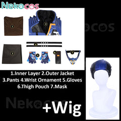Honkai Star Rail Yoru Cosplay Costume - Custom TailoredCostume,Game,Valorant
