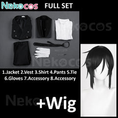 Sebastian Michaelis Cosplay Costume - Shop Now In StockAnime,Black Butler,Costume