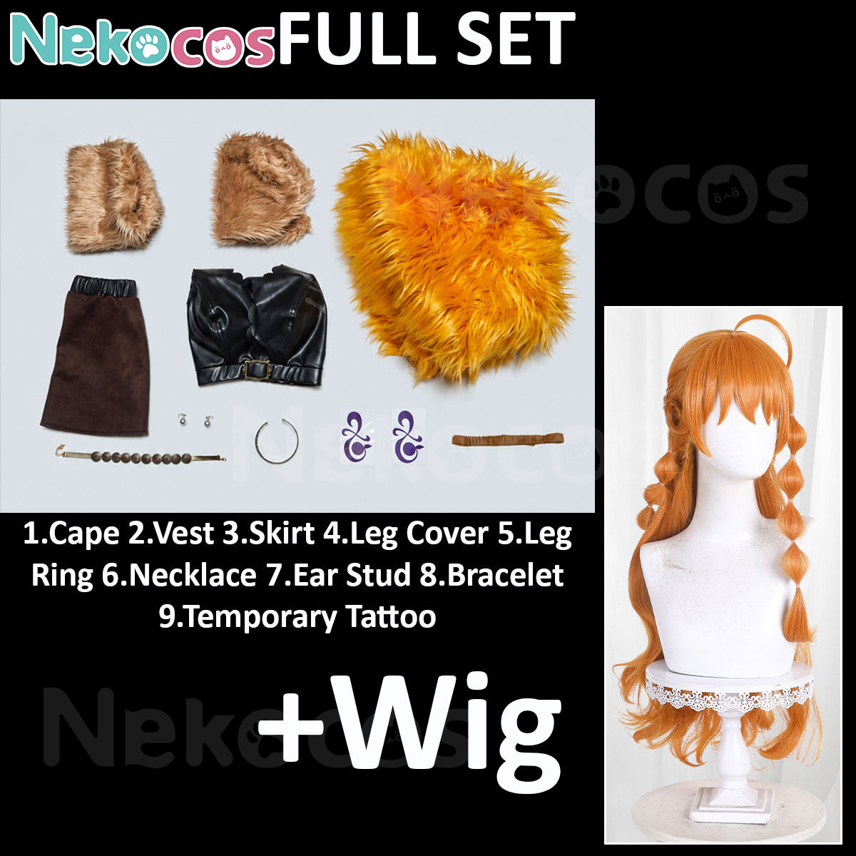 Nami Anime Cosplay Outfit - Custom-Tailored PerfectionAnime,Costume,One Piece