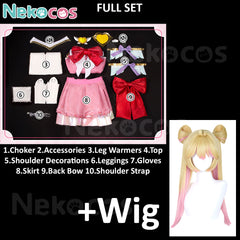 Custom Juno Pink Cosplay Costume - Premium EditionCostume,Game,Overwatch