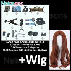 Delta Force Claire Ann Byers Cosplay Costume - Premium EditionCostume,Delta Force,Game