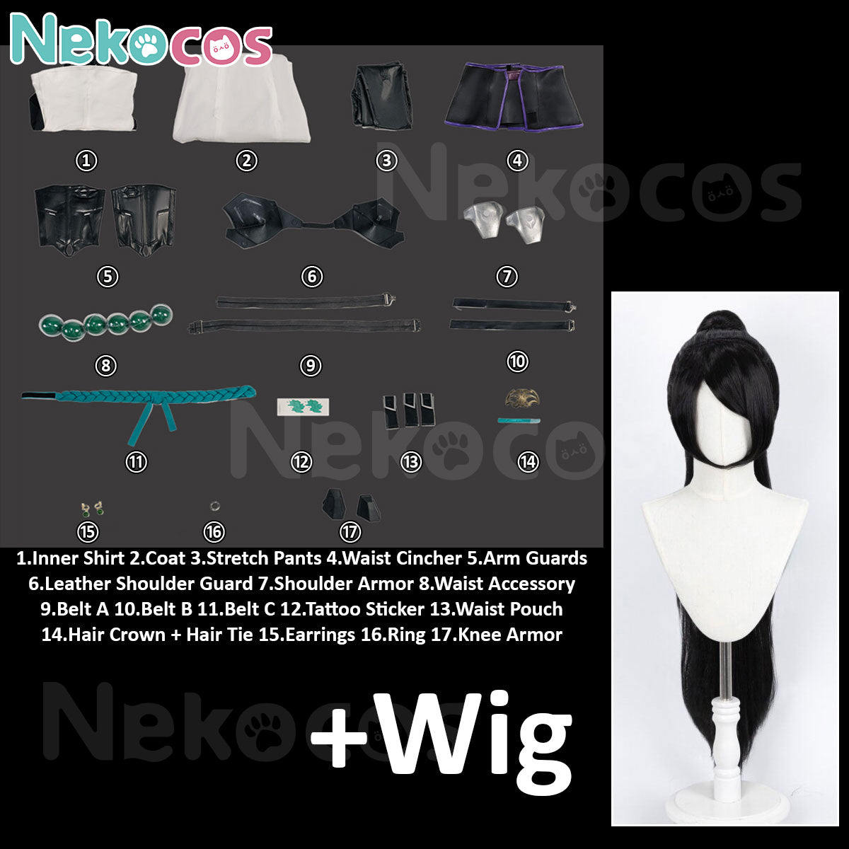 Custom-Tailored Genshin Impact Cosplay Costume