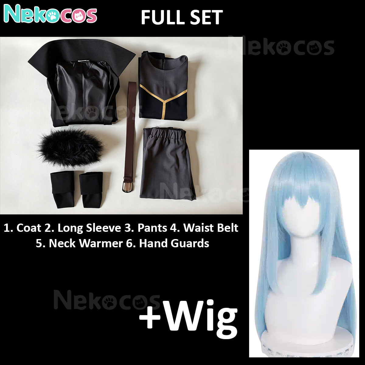 Rimuru Tempest Cosplay Costume - In Stock at NekocosAnime,Costume,That Time I Got Reincarnated as a Slime