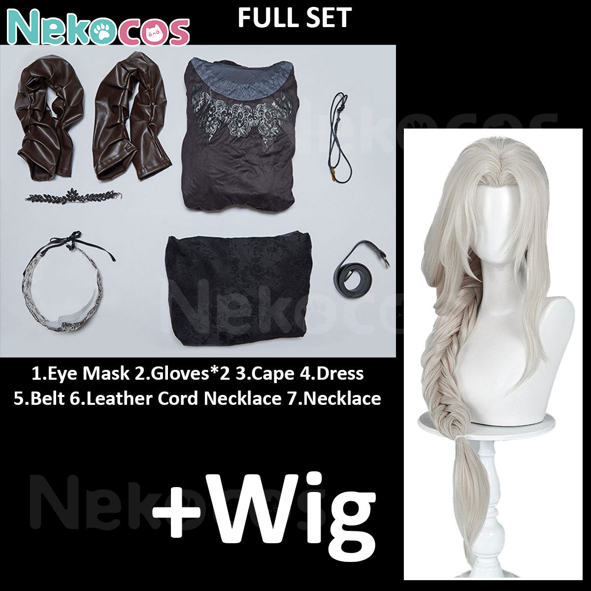 Fire Keeper Cosplay Costume - Premium Edition by NekocosCostume,Dark Souls III,Game