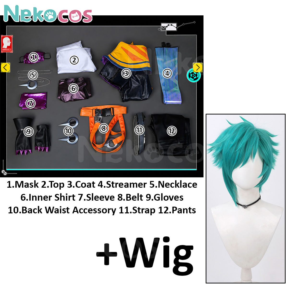 Custom-Tailored Aphelios Cosplay Costume - Premium EditionCostume,Game,League of Legends