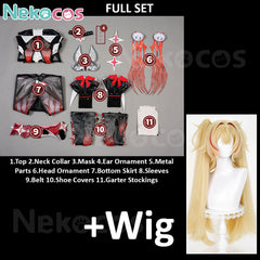 Zenless Zone Zero Claret Flint Cosplay Costume - Premium EditionCostume,Game,Zenless Zone Zero