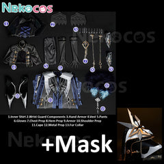 Genshin Impact Captain Cosplay Costume - Premium EditionCostume,Game,Genshin Impact