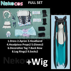 Little Mermaid Maid Cosplay Costume | Custom-Tailored EleganceCostume,Game,Goddess of Victory: NIKKE