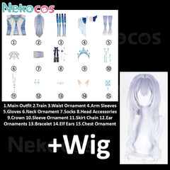 Genshin Impact Tsaritsa Anastasya Cosplay Costume - Premium EditionCostume,Game,Genshin Impact
