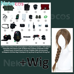 Delta Force Lena Van Der Meer Cosplay Costume - Premium EditionCostume,Delta Force,Game