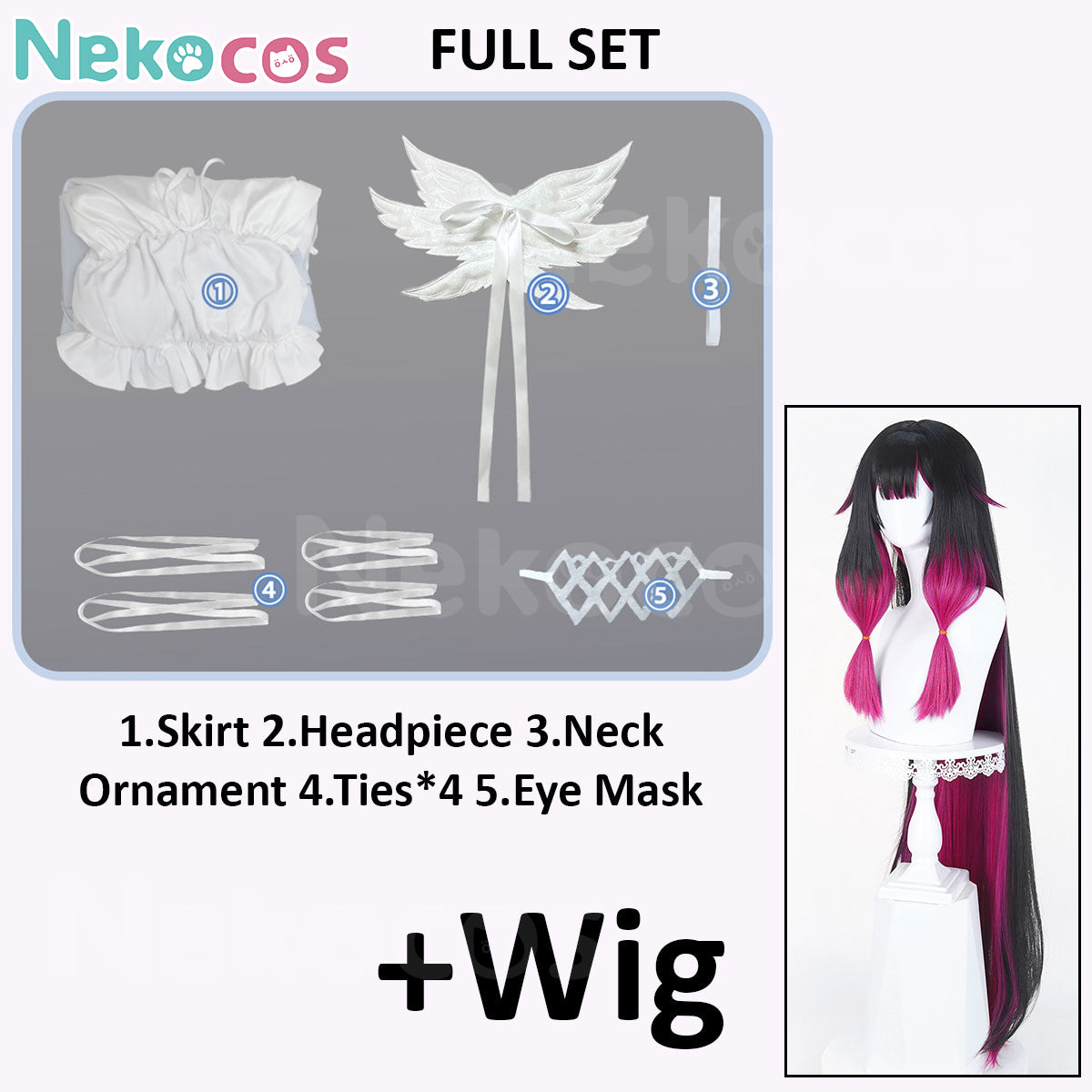 Genshin Impact Columbina Cosplay Pajamas Costume - In StockCostume,Game,Genshin Impact