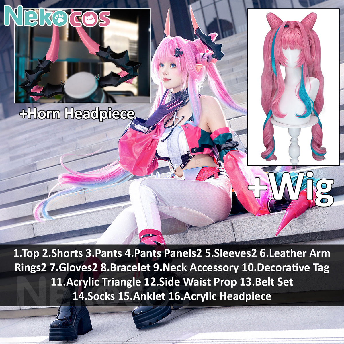 Yvonne Arknights Cosplay Costume Premium Edition