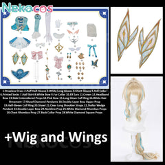 Genshin Impact Vesna Cosplay Costume - Premium Custom-TailorCostume,Game,Genshin Impact