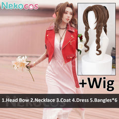Aerith Cosplay Costume Custom Tailor – Shop NowCostume,Final Fantasy VII,Game