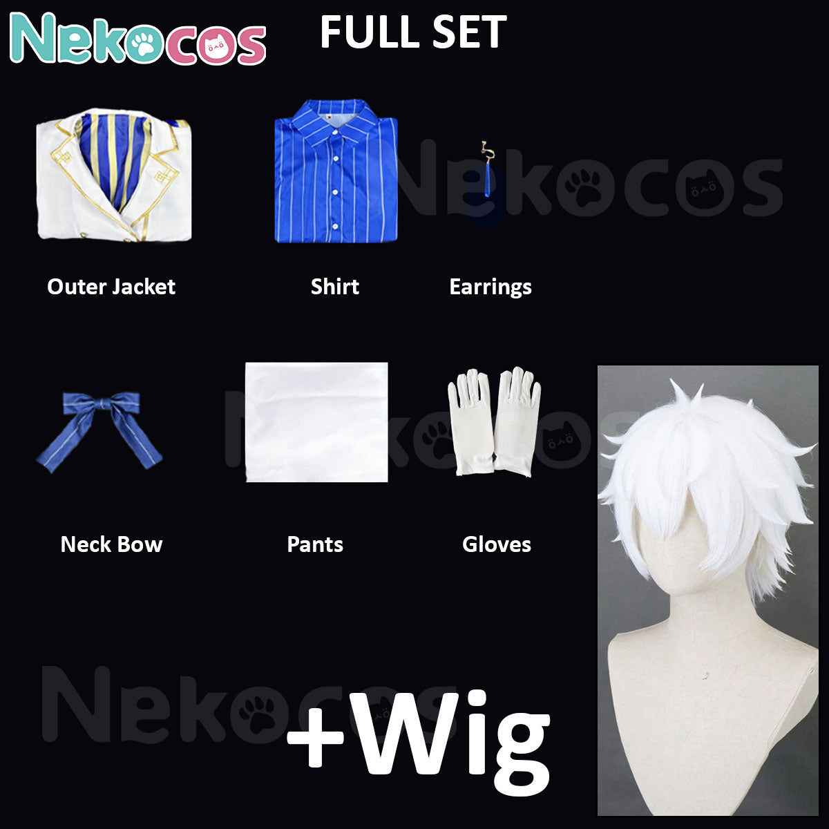 Custom Tailor Anime Cosplay Costume - Nekocos Wedding LookAnime,Costume,Re Zero