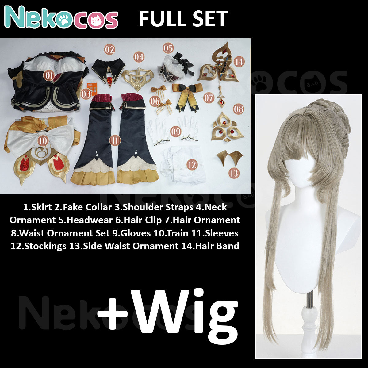 Genshin Impact Sandrone Cosplay Costume