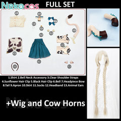 Azur Lane Cow Outfit Cosplay Costume - Custom Tailored FitAzur Lane,Costume,Game