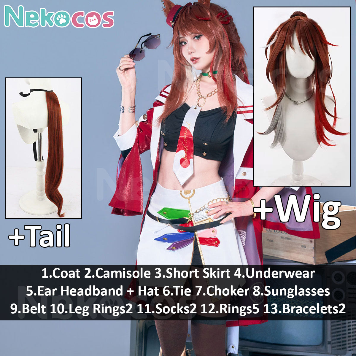 Uma Musume Pretty Derby Cosplay Costume - Custom-TailoredCostume,Game,Uma Musume Pretty Derby