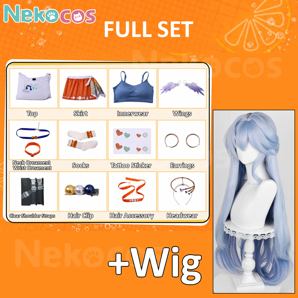 Honkai Star Rail Cosplay Costume - Robin Summeretto In StockCostume,Game,Honkai: Star Rail