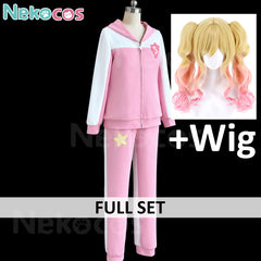 Nijino Yume Pink Tracksuit Cosplay Costume - Custom TailoredAikatsu!,Anime,Costume