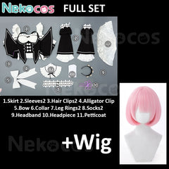 Rem Ram Anime Maid Cosplay Costume | Custom-Tailored EleganceAnime,Costume,Re Zero