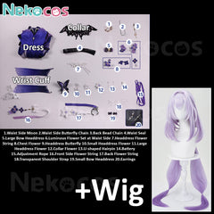 Honkai Star Rail Castorice Cosplay Costume - Premium EditionCostume,Game,Honkai: Star Rail