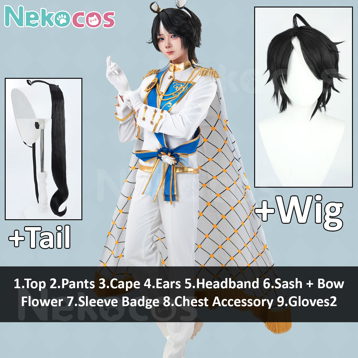 Uma Musume Cosplay Costume - Fuji Kiseki Blanche ÉtoileCostume,Game,Uma Musume Pretty Derby