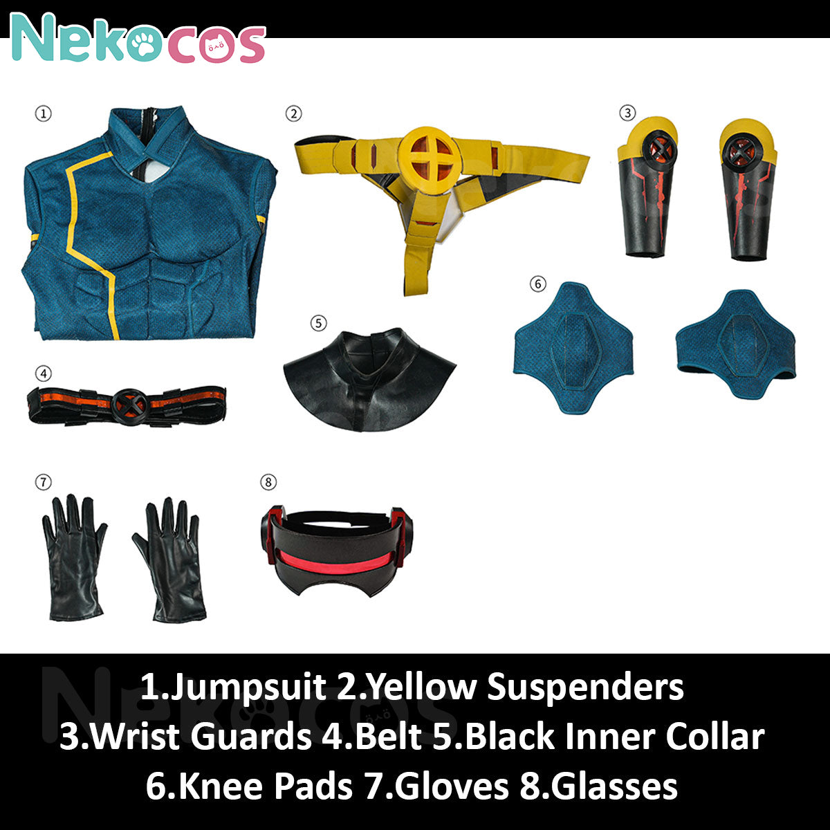 Cyclops Cosplay Costume Premium Edition