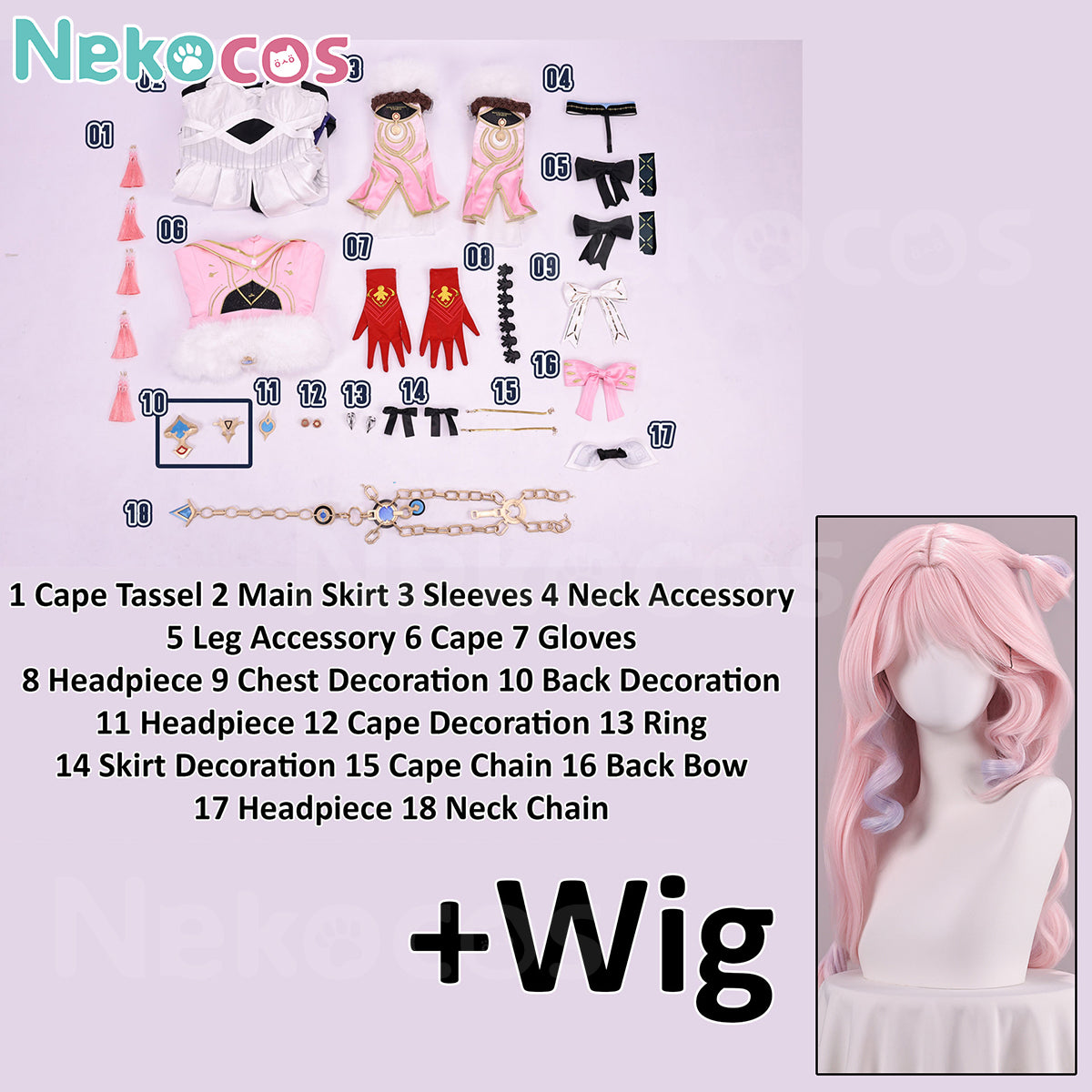 Wuthering Waves Denia Cosplay Costume