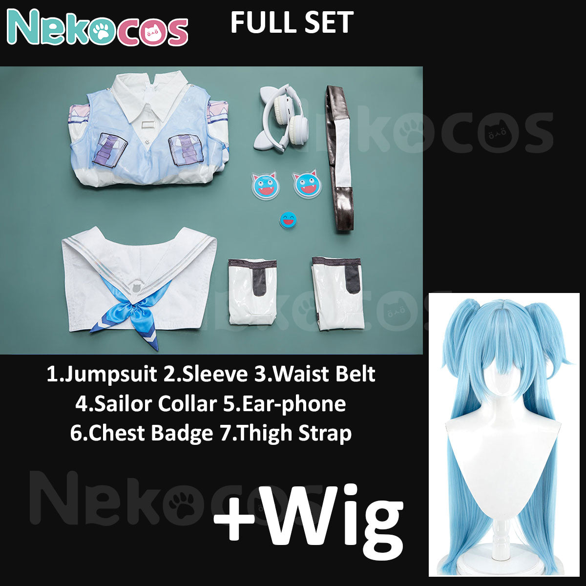 Mekami Shifty Cosplay Costume
