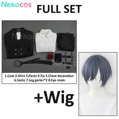 Ciel Phantomhive Funeral Cosplay Costume - In Stock NowAnime,Black Butler,Costume