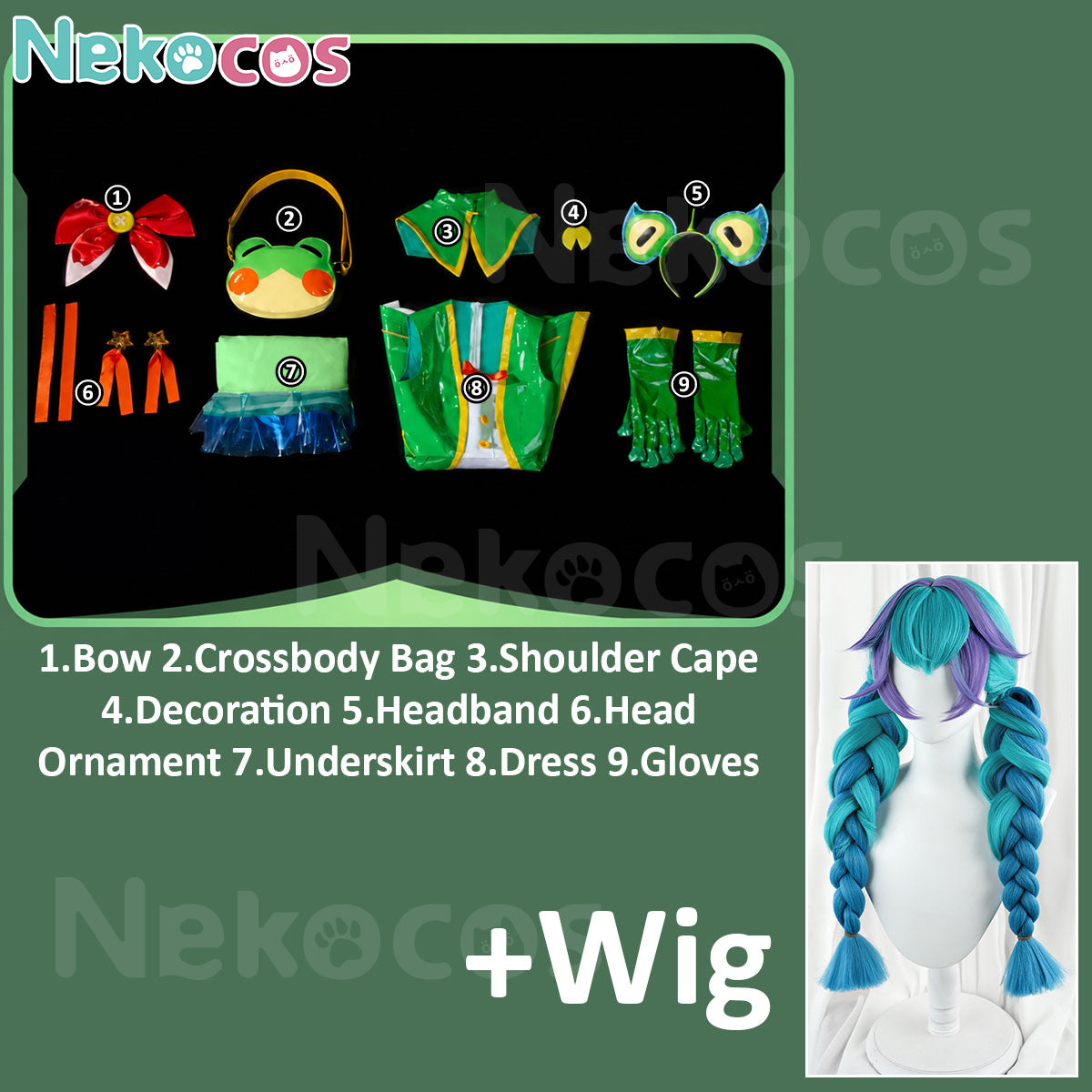 Gwen Cosplay Costume Premium - Nekocos Custom-Tailor EditionCostume,Game,League of Legends