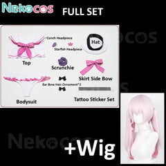 Custom-Tailored Koharu Cosplay Swimsuit CostumeBlue Archive,Costume,Game