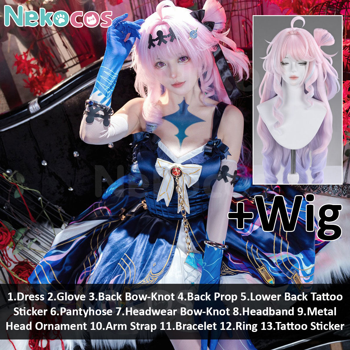 Wuthering Waves Cosplay Costume - Premium Custom EditionCostume,Game,Wuthering Waves