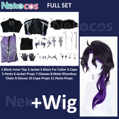 Genshin Impact Pantalone Cosplay Costume - Premium EditionCostume,Game,Genshin Impact