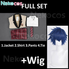 Hiyori Tomoe Jun Sazanami Cosplay Costume - In Stock NowCostume,Ensemble Stars,Game