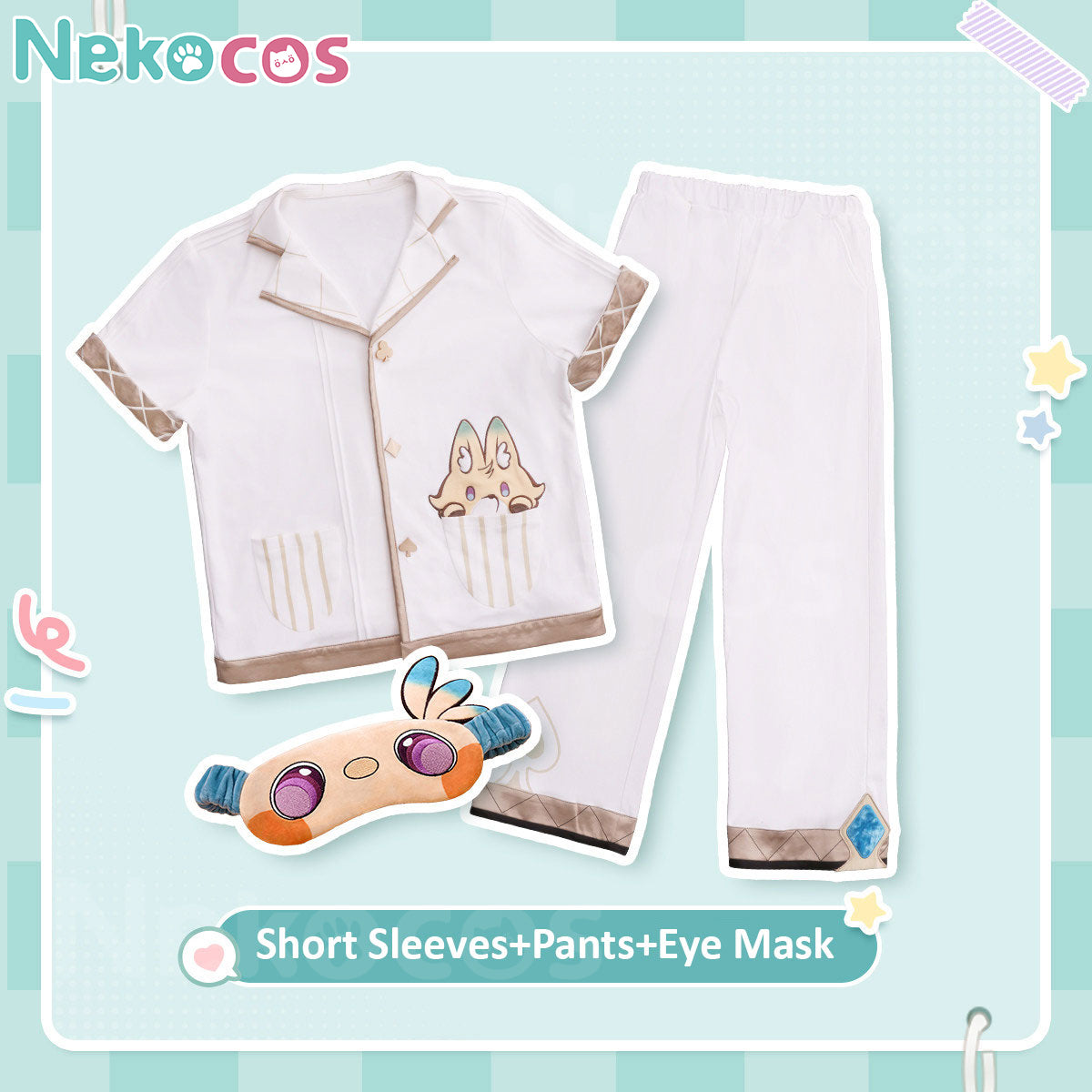 Honkai Star Rail Aventurine Cosplay Pajamas - In StockCostume,Game,Honkai: Star Rail