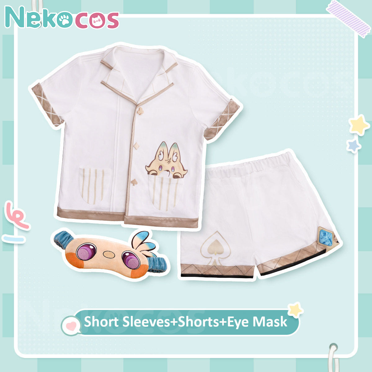 Honkai Star Rail Aventurine Cosplay Pajamas - In StockCostume,Game,Honkai: Star Rail