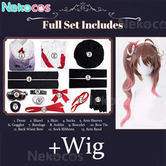 Eyjafjalla Hvít Aska Cosplay Costume - Custom-Tailor DesignArknights,Costume,Game
