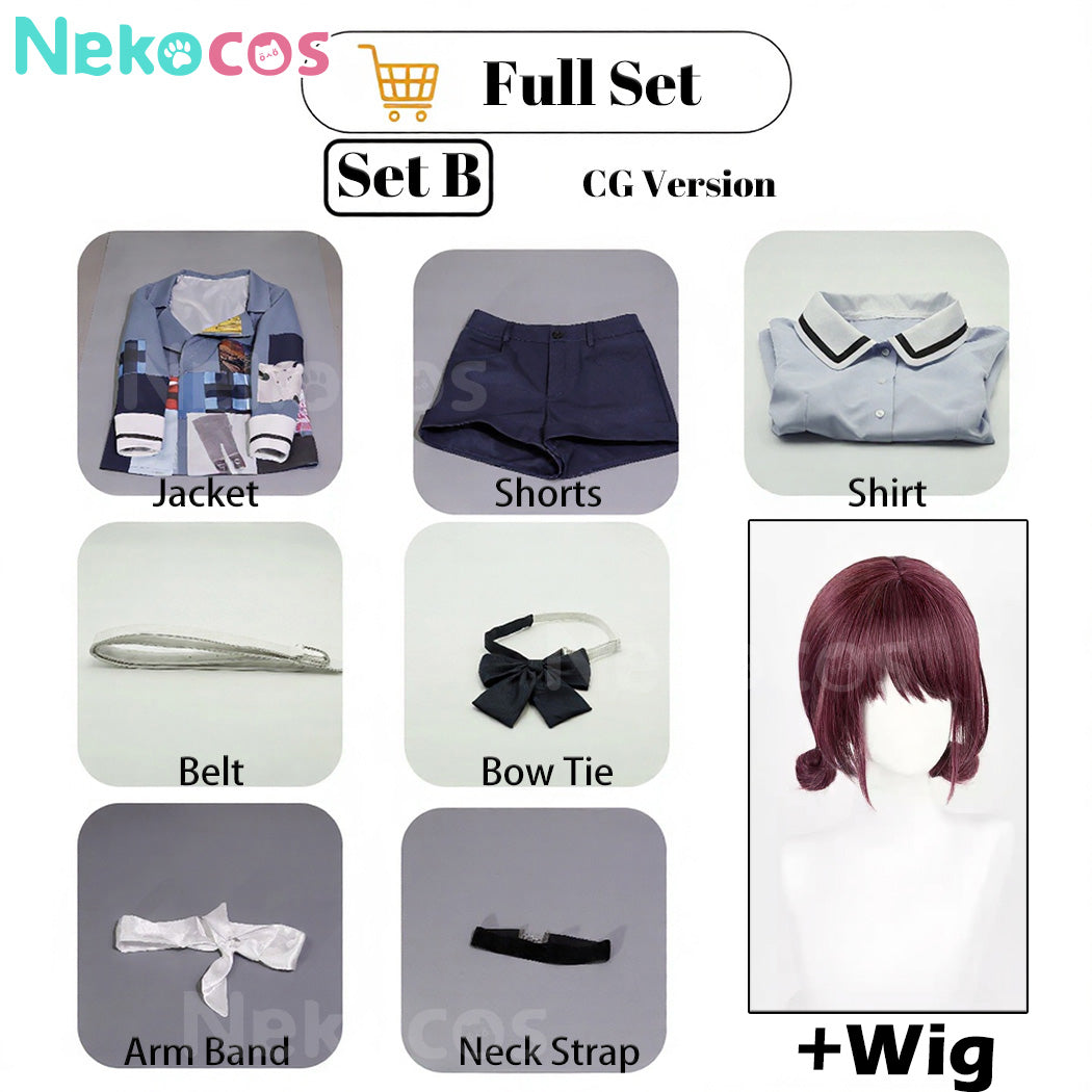 Custom Anime Cosplay Costume: Nekocos Nina IseriAnime,Costume,Girls Band Cry