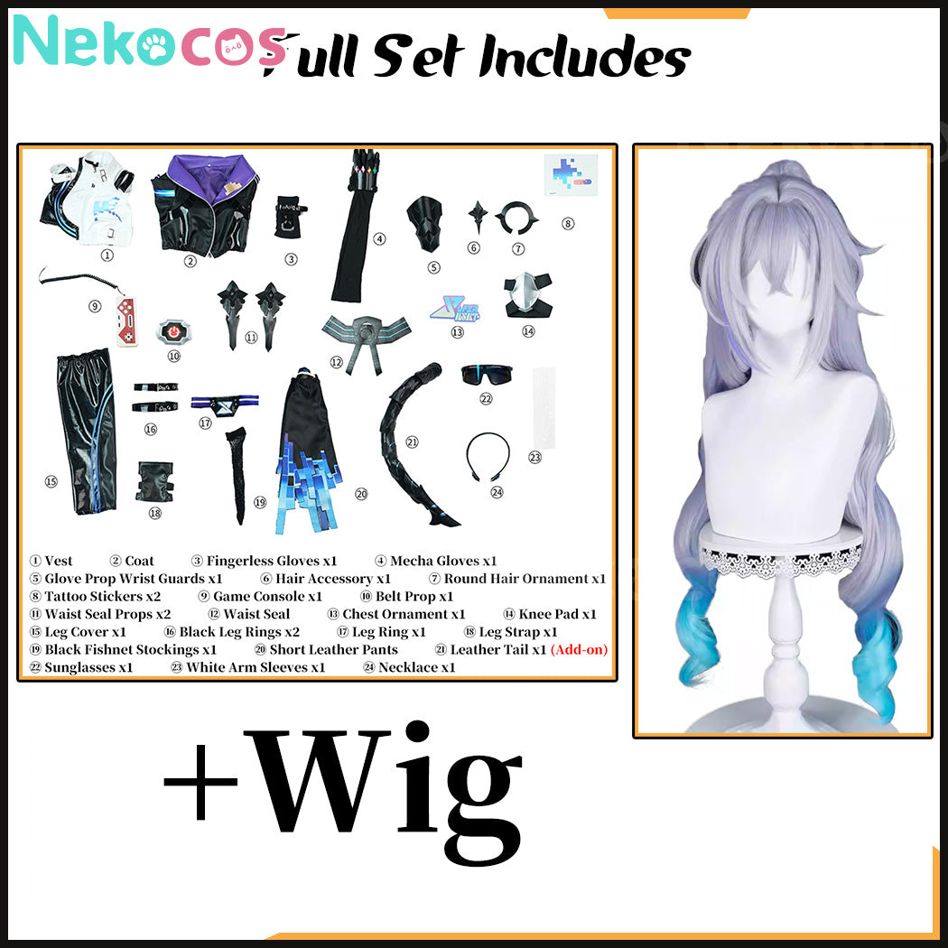 【Nekocos】Game Honkai: Star Rail Cosplay Silver Wolf LV.999 Cosplay Costume Premium Edition | Custom-Tailor